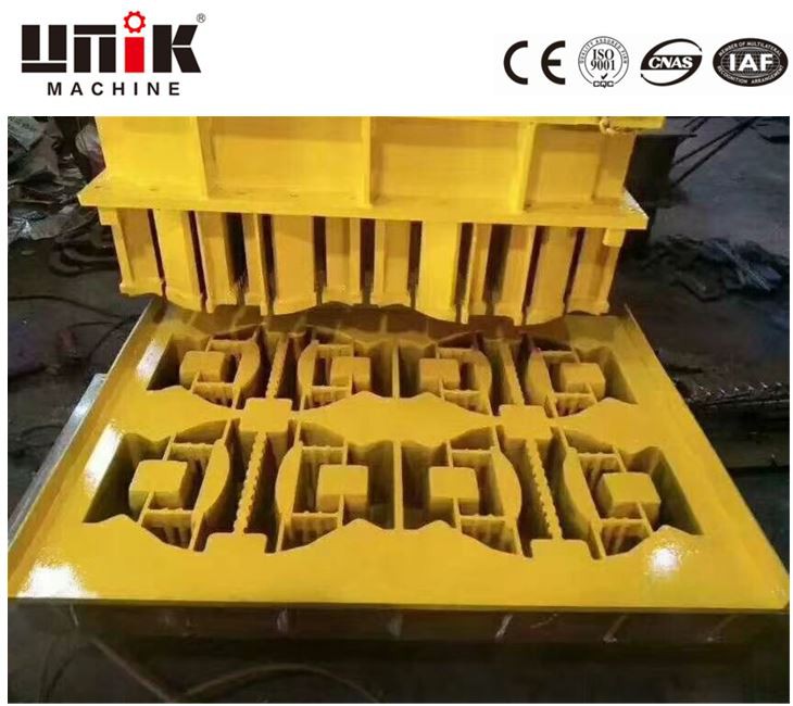 Prepleteni kalupi za betonske bloke